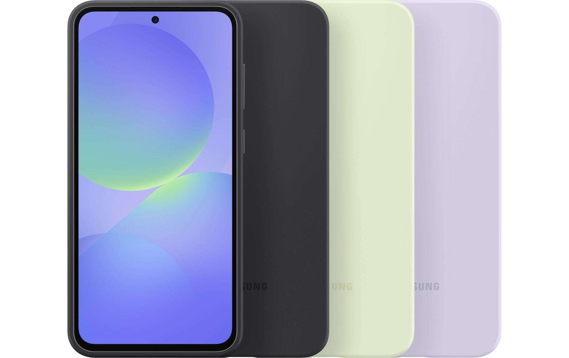 Samsung Backcover – für Samsung Galaxy A36 5G, Silikon, Lavendel