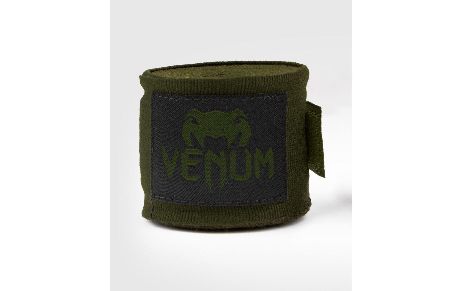 Venum 2 Elastische Boxbandagen 2,5 m, 2 Stück 2 Baumwolle, Khaki
