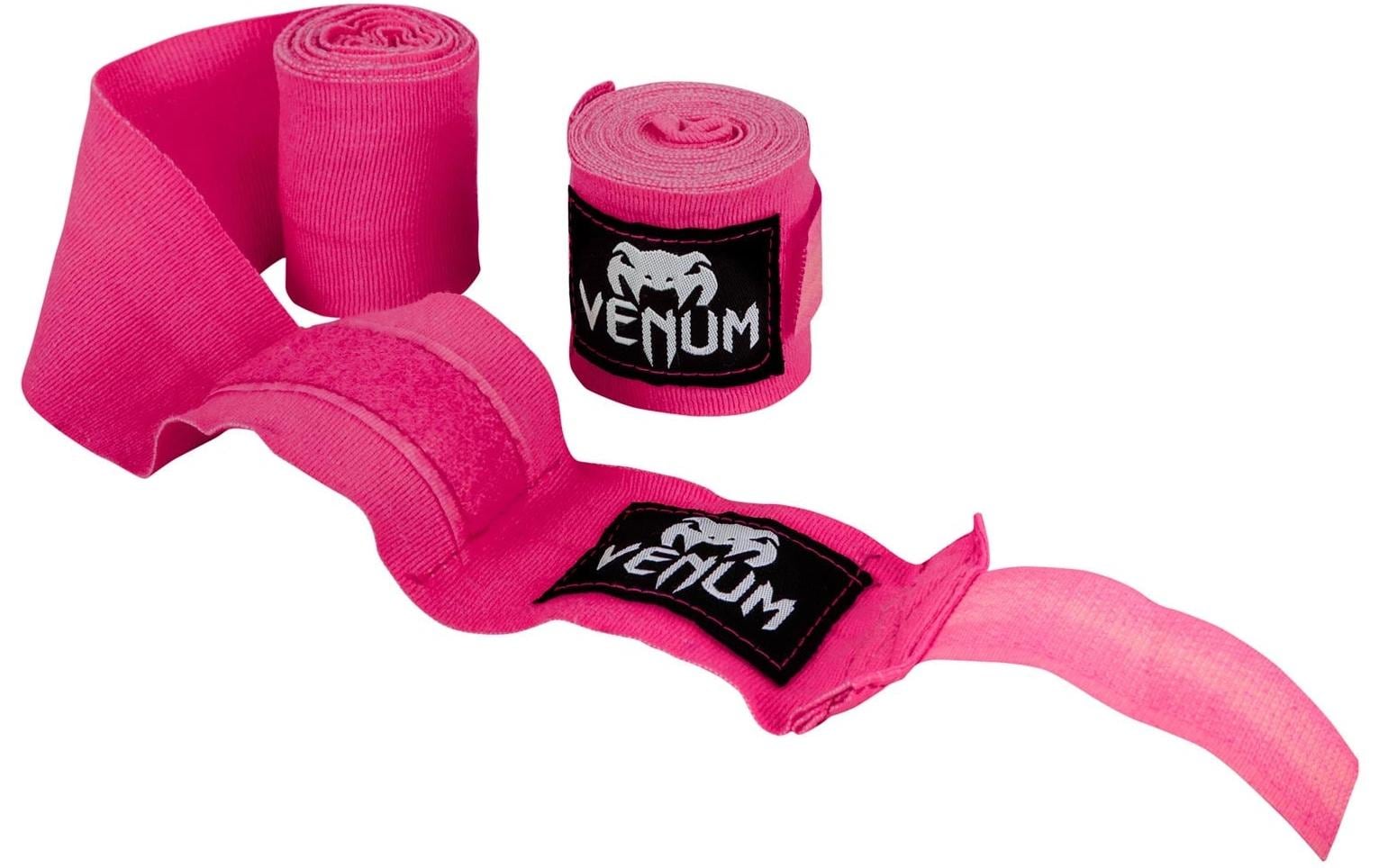 Venum Boxbandagen Kontact – 4 m, 2 Stück – Baumwolle, Pink