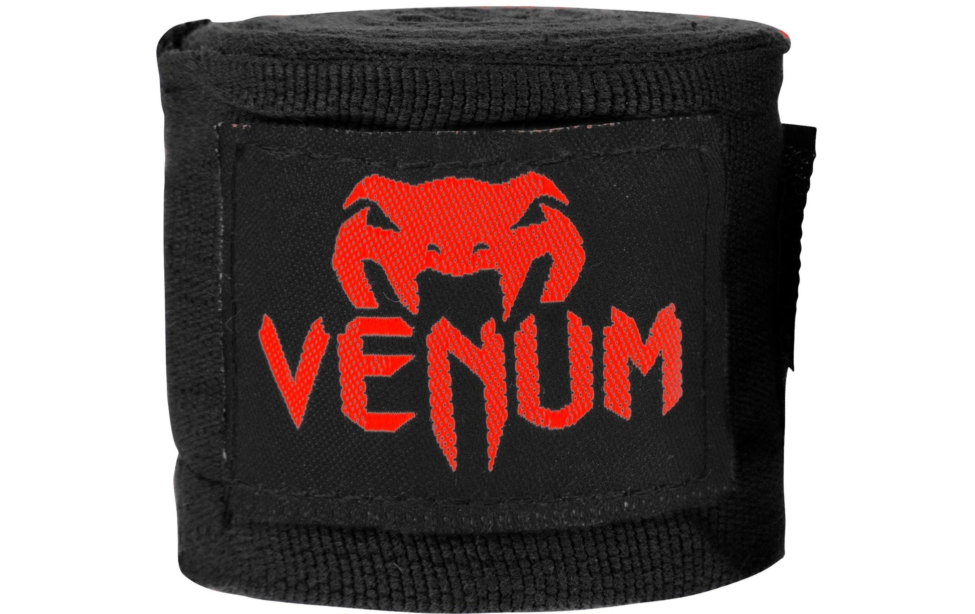 Venum Boxbandagen – 2,5 m, 2 Stück – Schwarz/Rot, Baumwolle