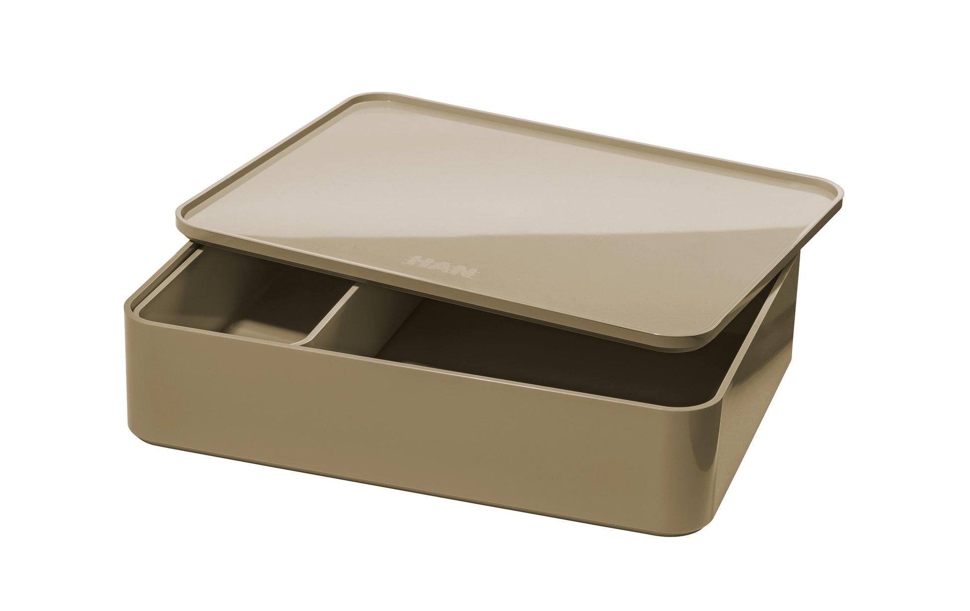 HAN Smart Organizer Allison 1110-43 Schubladenelement – 1 Schublade, beige, ABS, B 260 × H 68 × T 195 mm