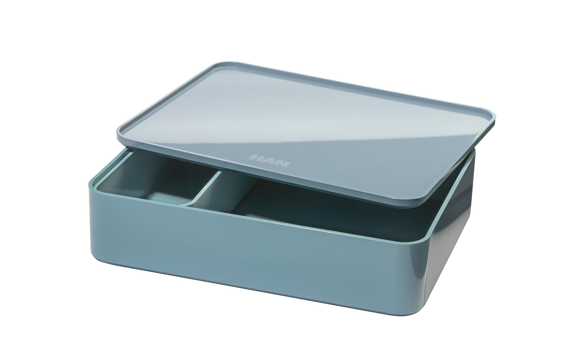 HAN Smart Organizer Allison 1110-44 Utensilienbox – 0,6 l, blau, ABS, B 260 × H 68 × T 195 mm