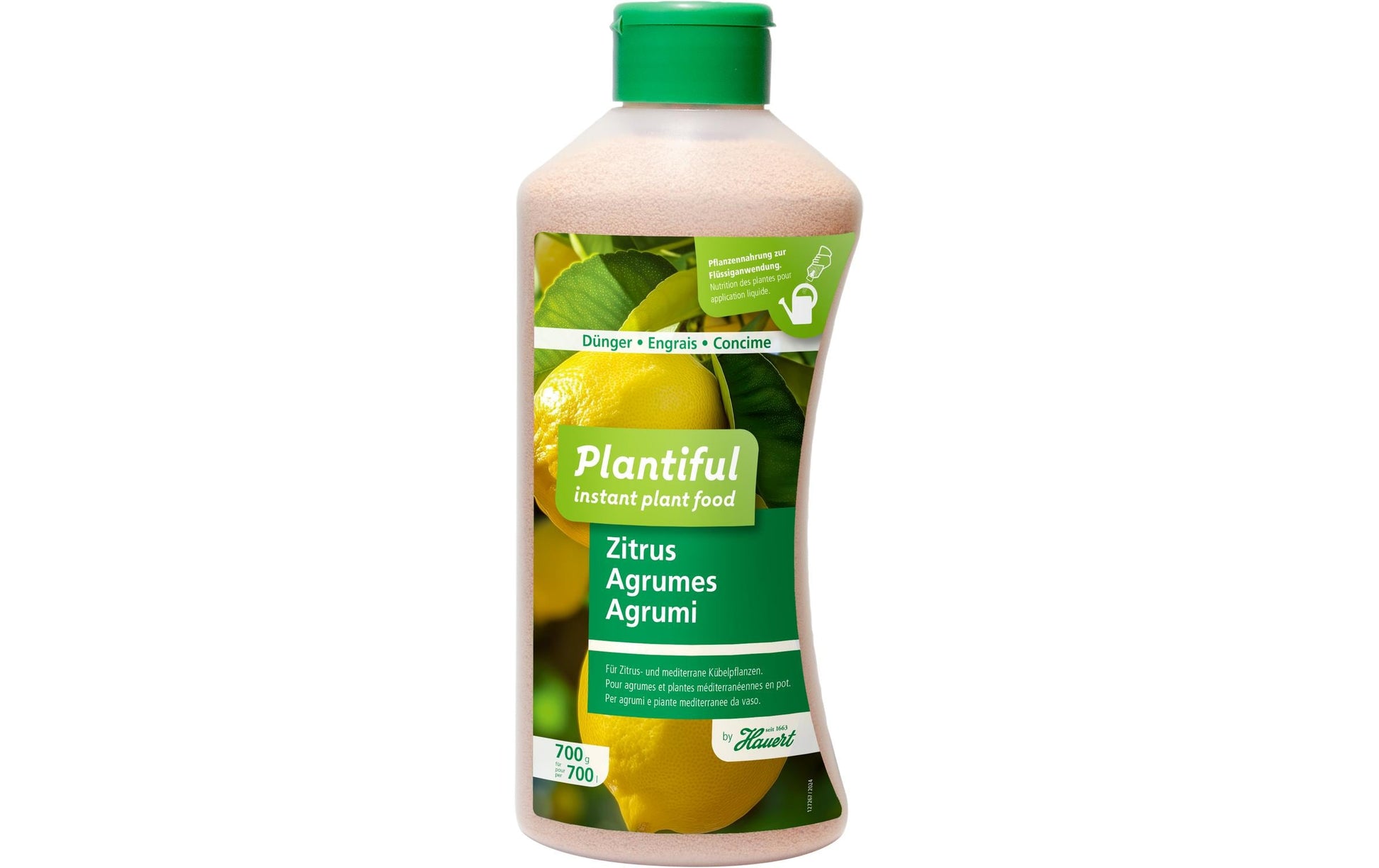 Hauert Mineraldünger, Plantiful, 700 g, Granulat – für Zitruspflanzen – 1 Stück