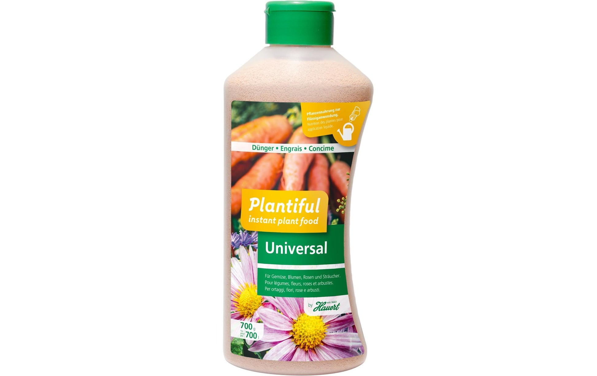 Hauert Plantiful – Mikronährstoff-Dünger – für Gemüse, Blumen & Balkonpflanzen – Granulat – 700 g