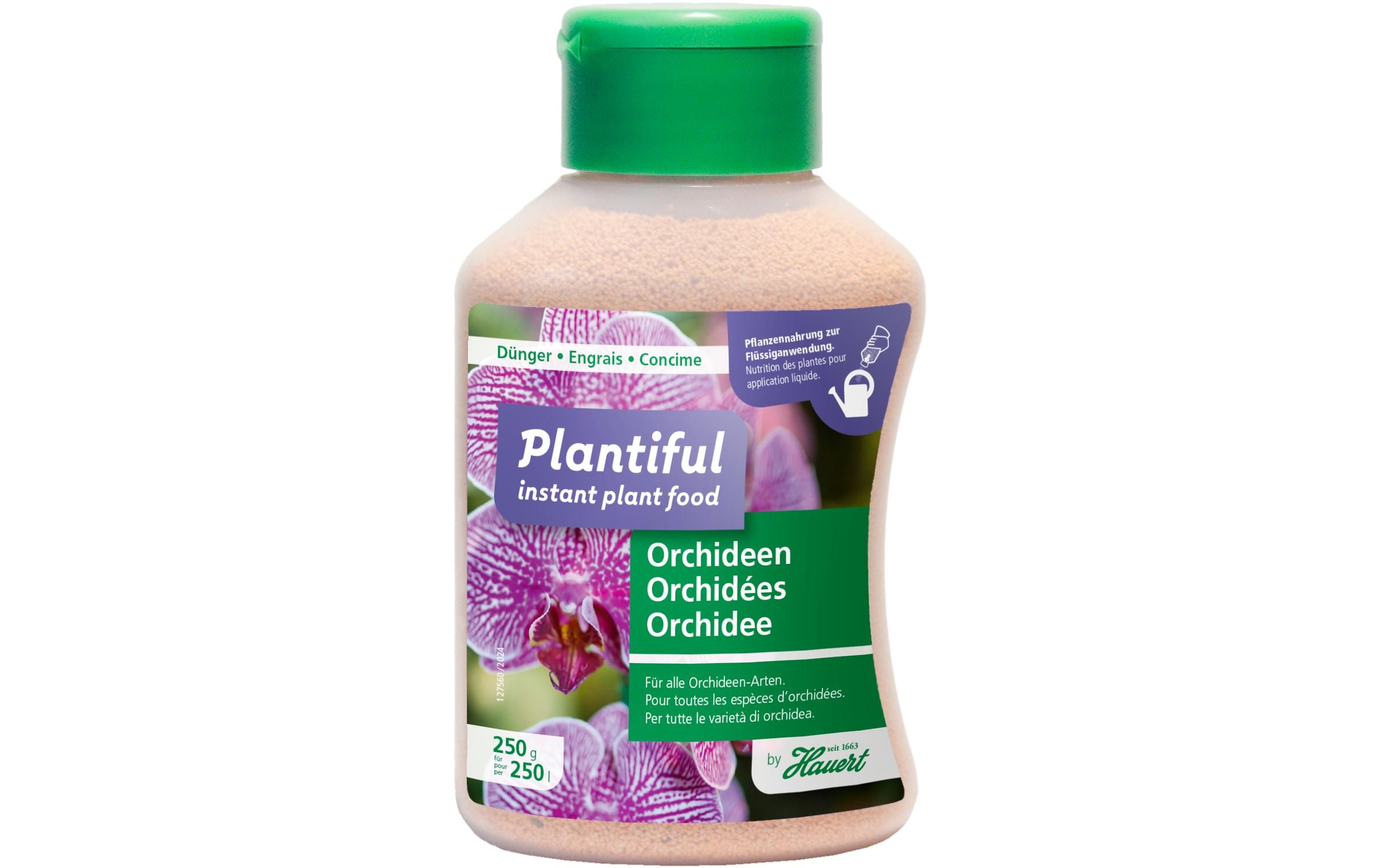 Hauert Dünger Granulat, 250 g – für Orchideen