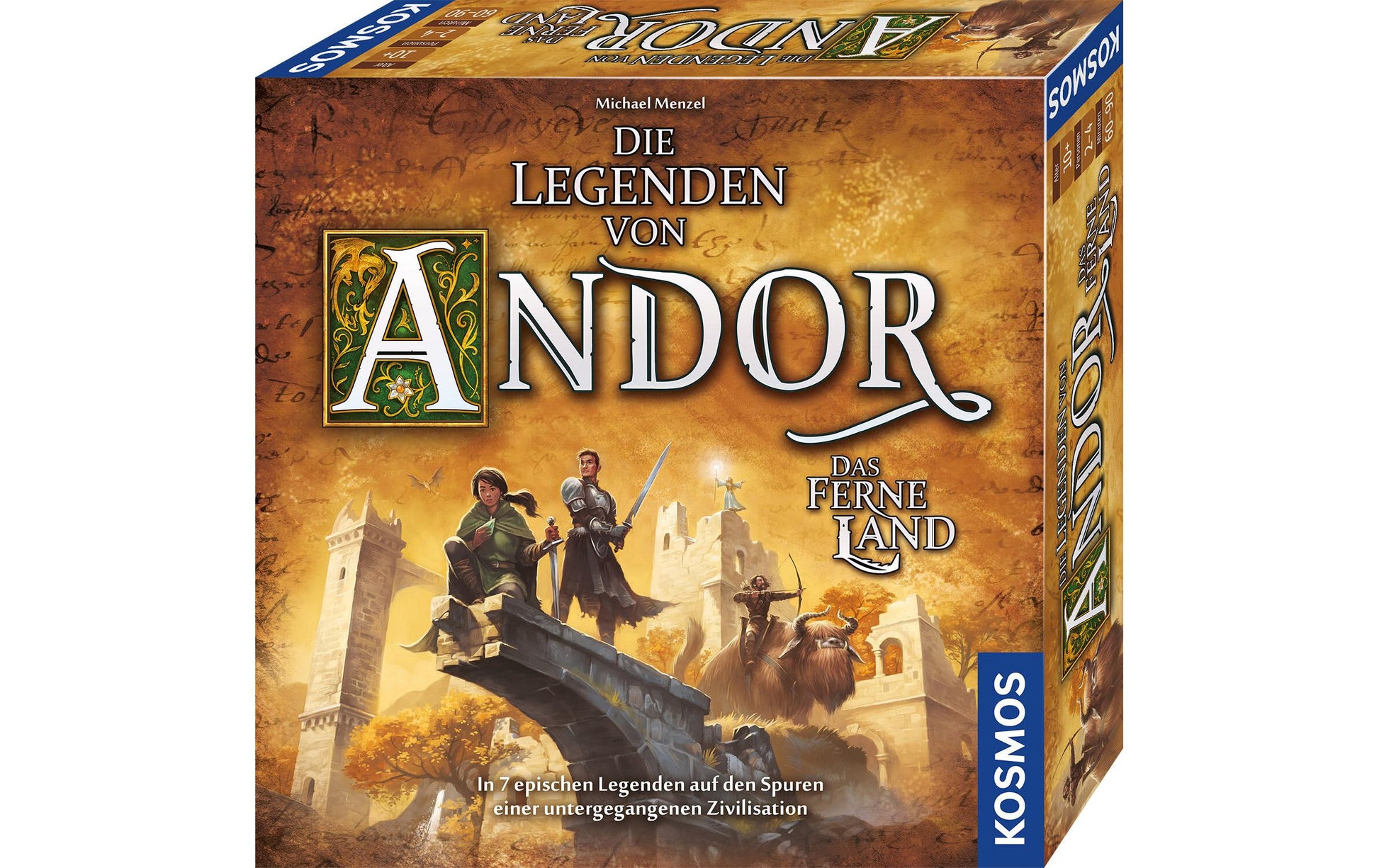 Kosmos Andor Das ferne Land – Kartenspiel, 2–4 Spieler, ab 10 Jahren, 90 Min., DE