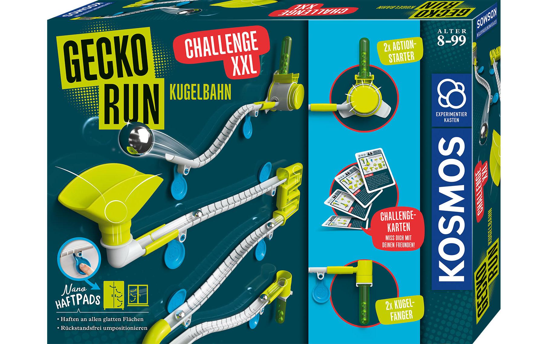 Kosmos Experimentier-Bausatz – Gecko Run Challenge XXL, 86 Teile, ab 8 Jahren
