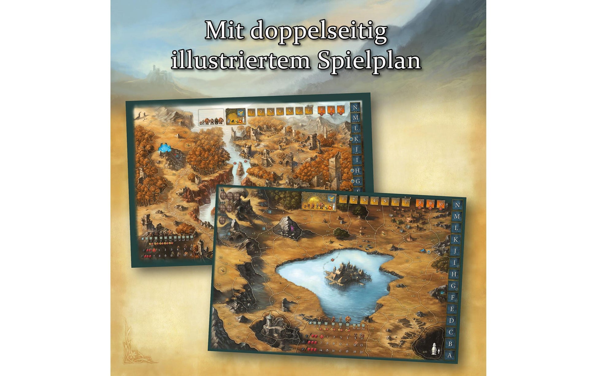 Kosmos Andor Das ferne Land – Kartenspiel, 2–4 Spieler, ab 10 Jahren, 90 Min., DE