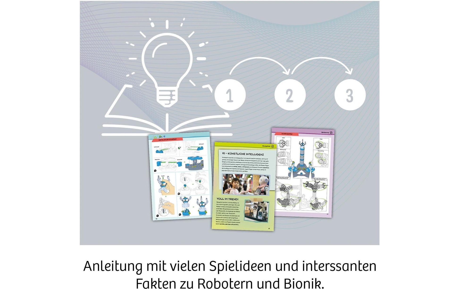 Kosmos Experimentier-Set – Bionischer Roboterarm, farbig illustrierte Anleitung, ab 10 Jahren