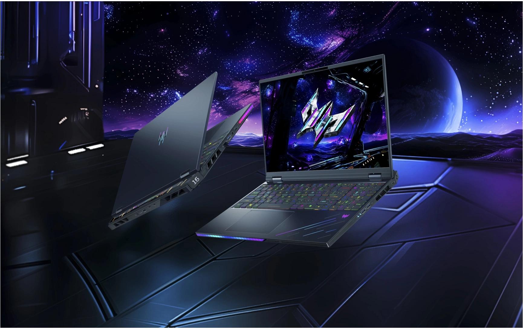 Acer Predator Helios 16 PH16-73-904F Notebook – Wi‑Fi, Ethernet, Bluetooth – Akku 90 Wh