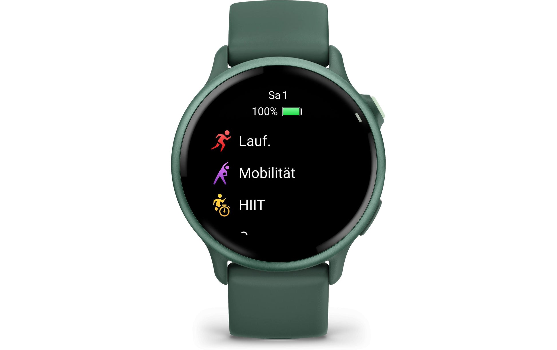 Garmin Vivoactive 6 – GPS-Smartwatch – GPS, ANT+, Dunkelgrün, Sportarmband