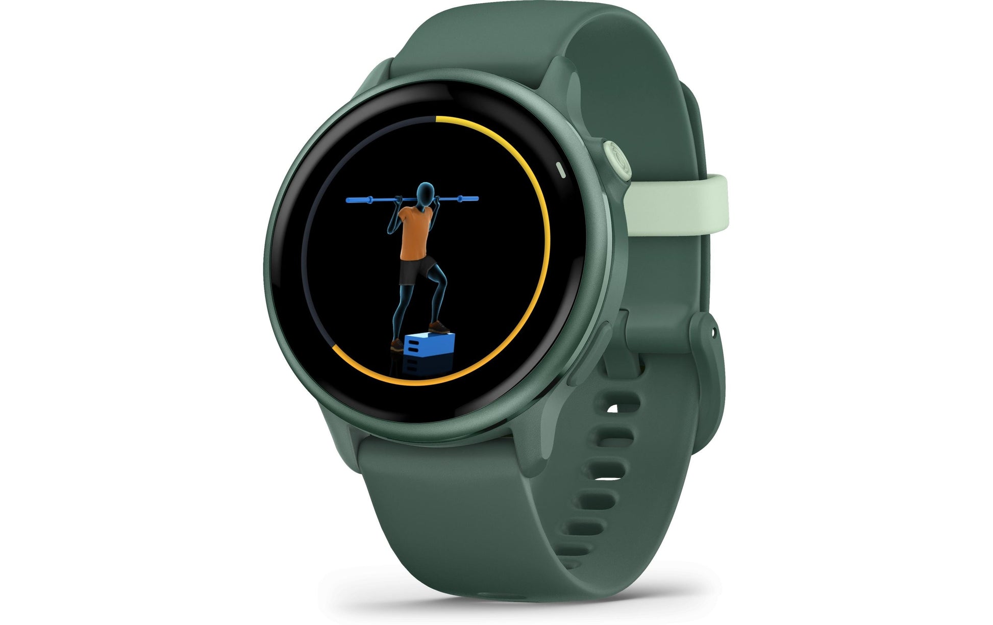 Garmin Vivoactive 6 – GPS-Smartwatch – GPS, ANT+, Dunkelgrün, Sportarmband