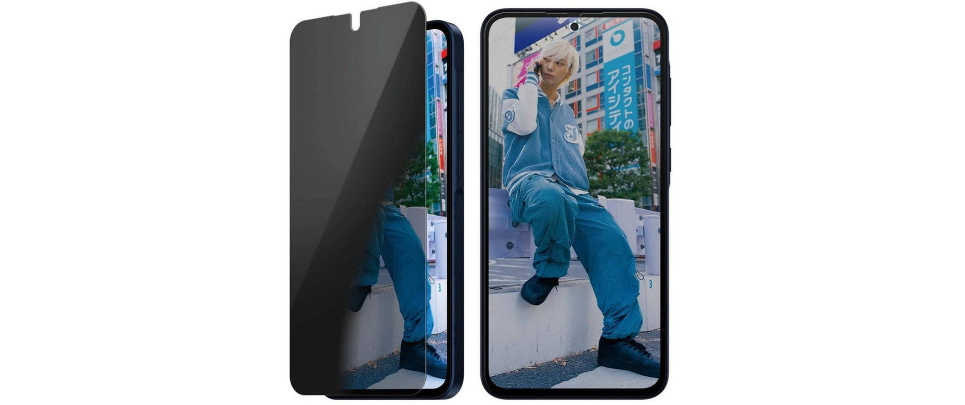 PanzerGlass Privacy-Filter (Panzerglas), Ultra-Wide Fit – für Galaxy A36 5G – mit Applikator