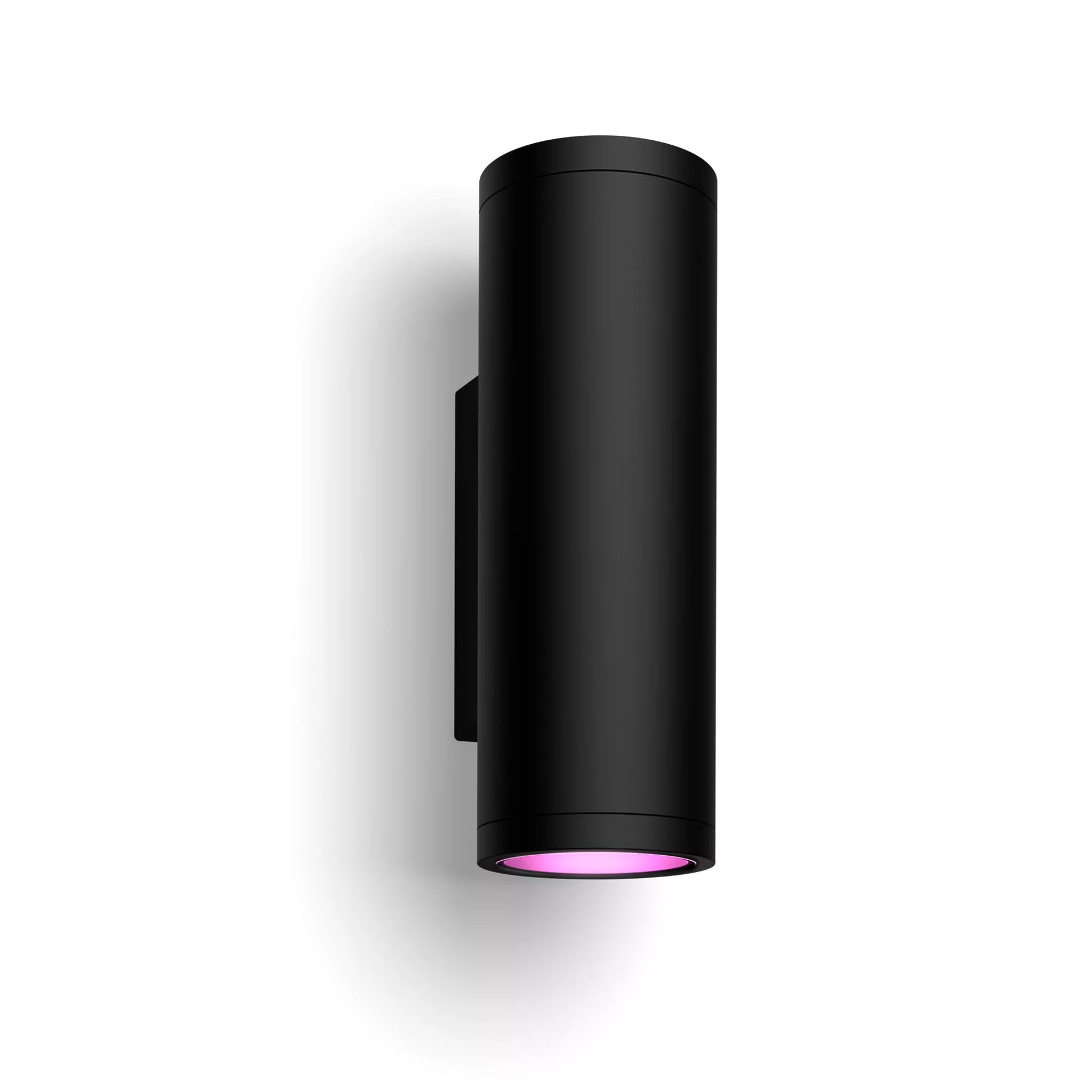 Philips by Signify Philips Hue Aussenwandleuchte – RGBW, 2000–6500 K – IP44 – Netzbetrieb – für Hue Bridge – Schwarz