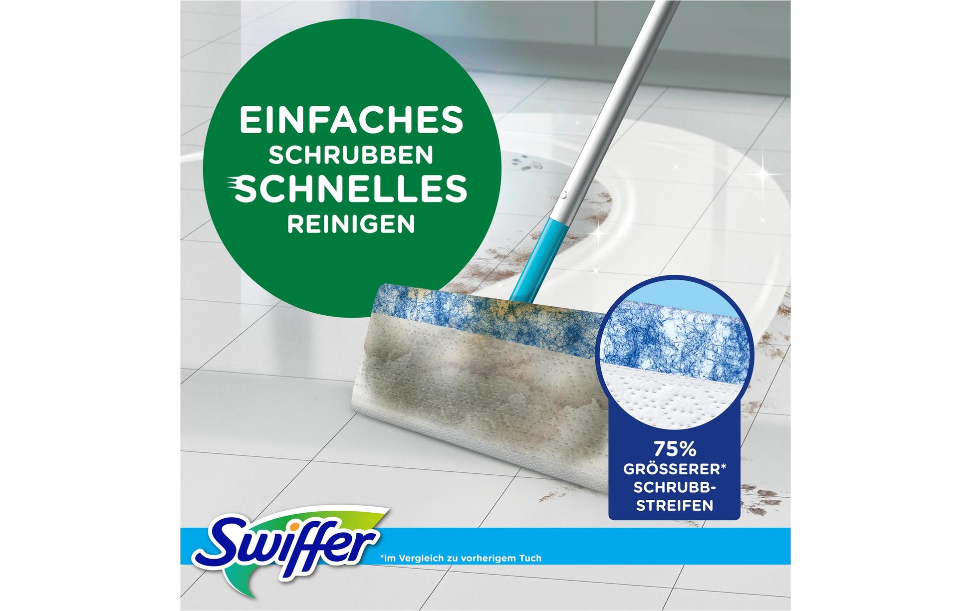 Swiffer Wischmopp-Set – grün