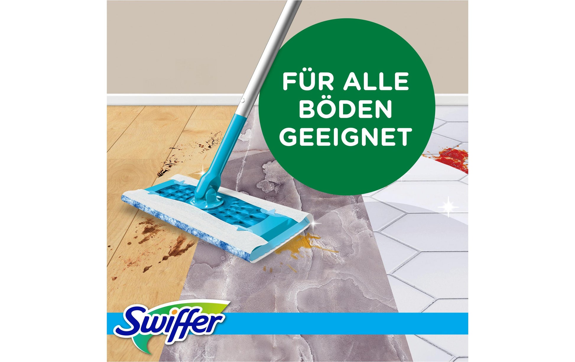 Swiffer Reinigungstücher Citrus Fresh – Citrus-Duft – 48 Stk.