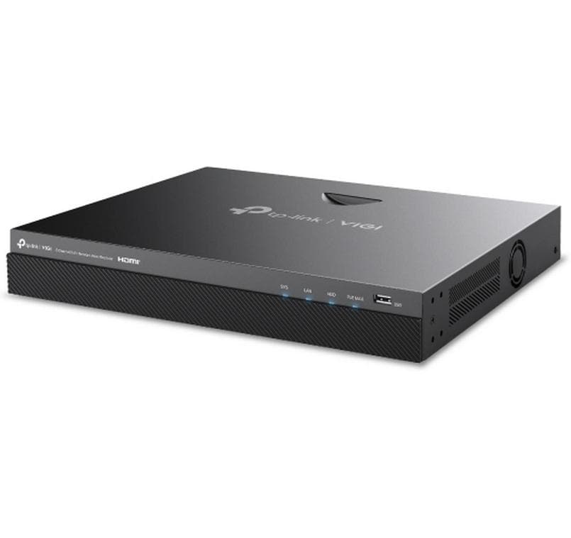 TP-Link VIGI NVR2008H-8MP NVR – 8 Kanäle, PoE, 2 Laufwerksschächte, für ONVIF