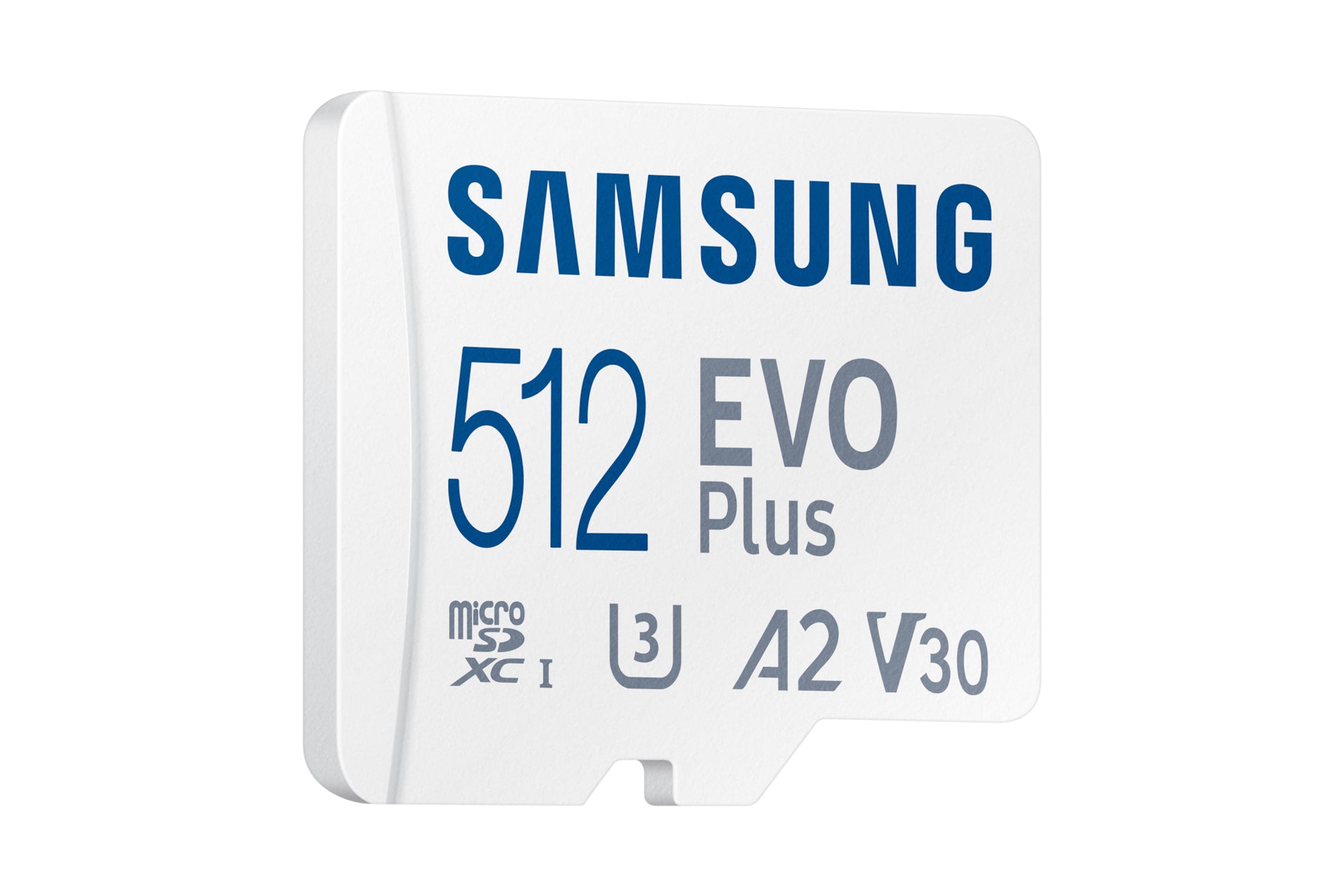 Samsung EVO Plus Mb-Mc512S microSDXC 512 GB – UHS-I, U3, V30, A2, 160 MB/s Lesen, inkl. SD-Adapter