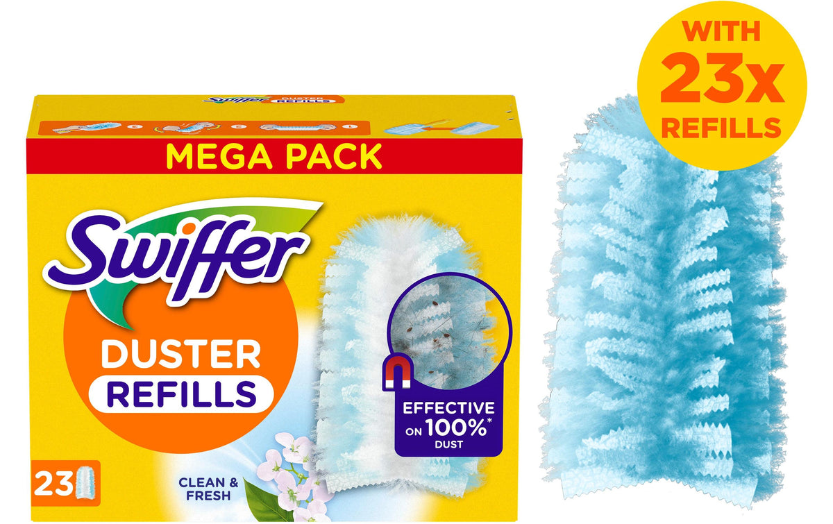 Swiffer Staubwedel – Nachfüllpackung, 23 Stk., Mikrofaser, Blau