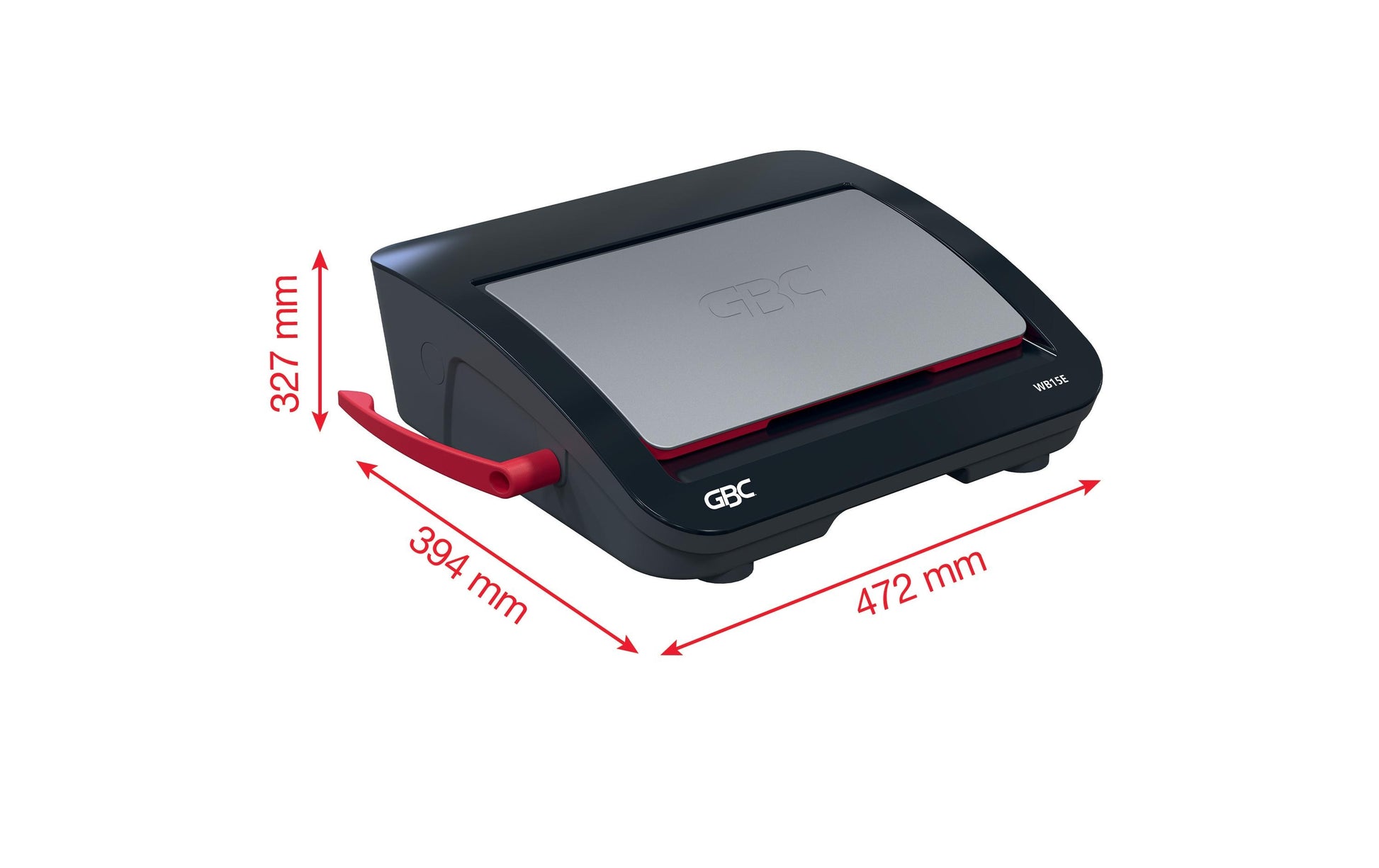 GBC WireBind WB15E Bindegerät – Drahtbindung, 15 Blätter, Bindekapazität 125 Blätter