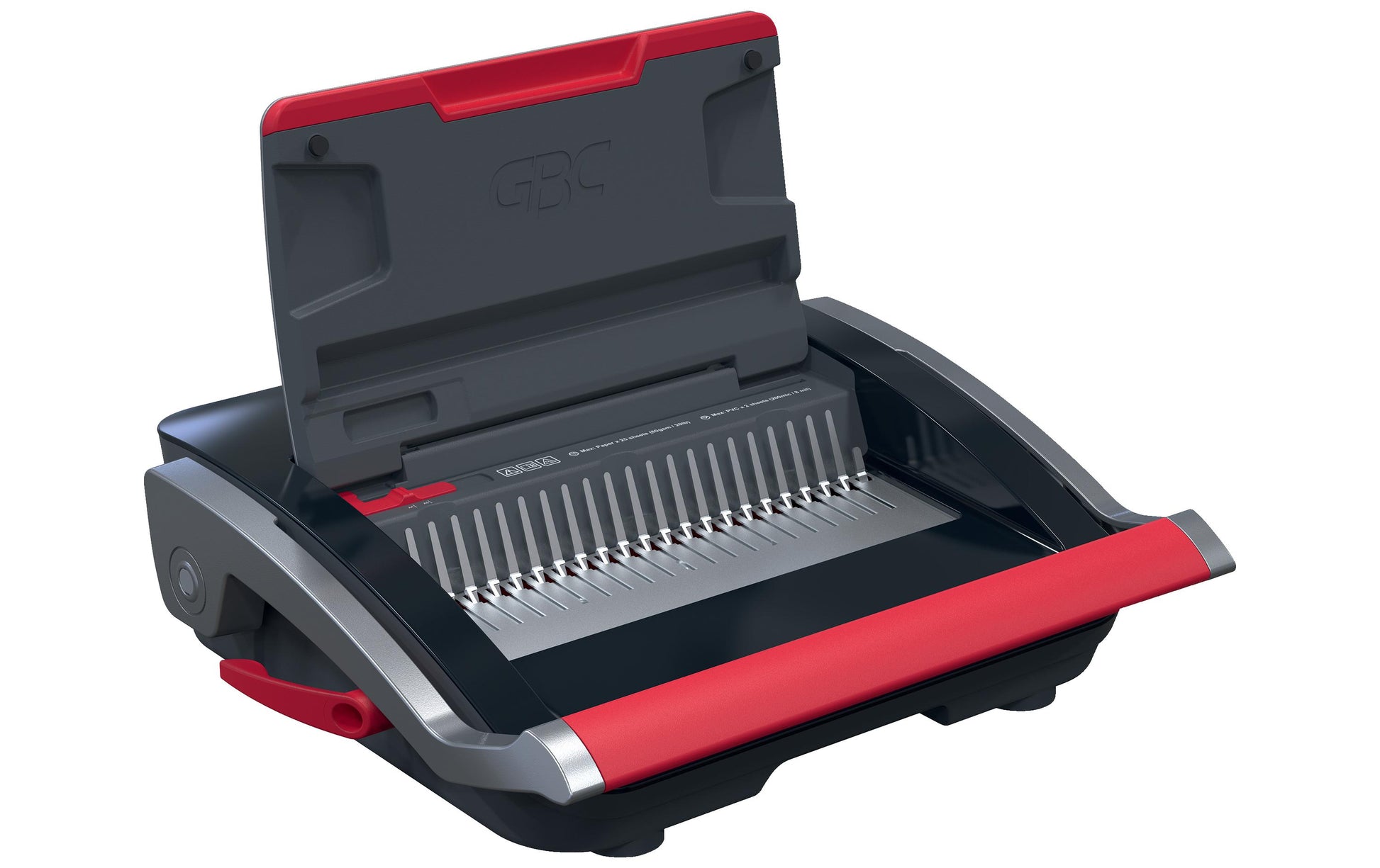 GBC CombBind CB25 Stanz- und Bindemaschine – Plastikbindung, für 21-Loch, A4, bis 25 Blatt