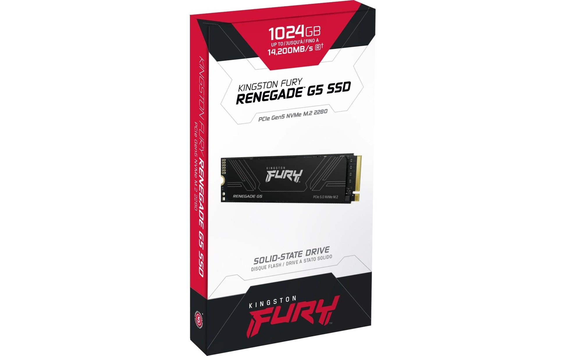 Kingston Technology Kingston FURY Renegade G5 – für M.2 2280, PCIe 5.0, NVMe