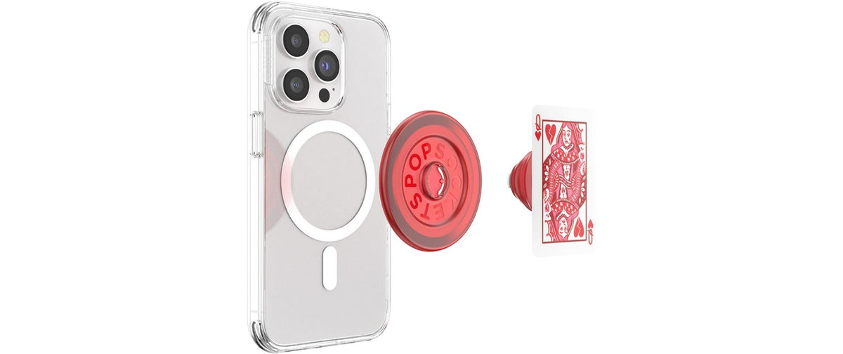 PopSockets Ringhalterung – für universal, rot