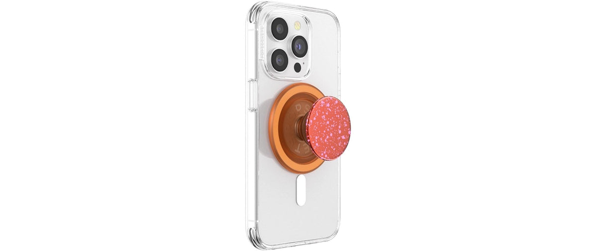 PopSockets MagSafe – Foto-Griff – für Handyhüllen – Orange