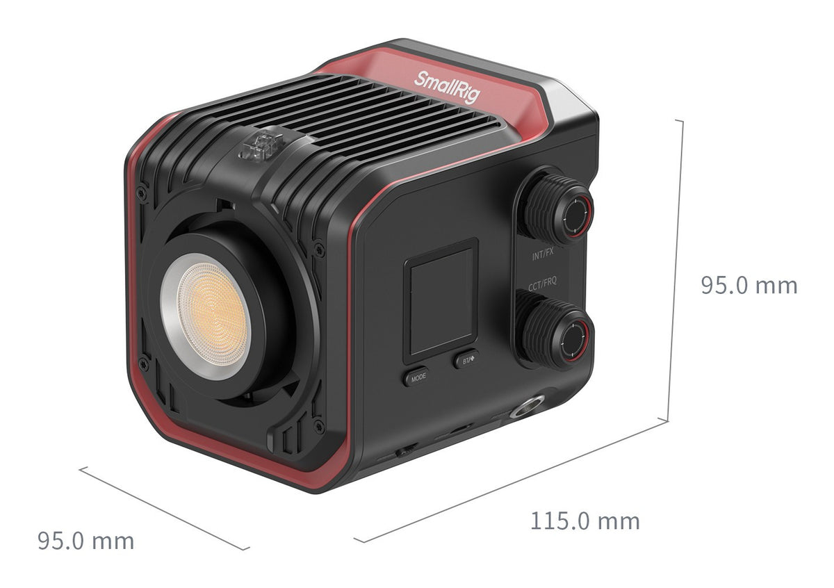 SmallRig RC 100B COB-LED-Licht – 100 W, 20100 Lux, 2700–6500 K – für RA-D30, RA-D60, RA-R4545 und andere