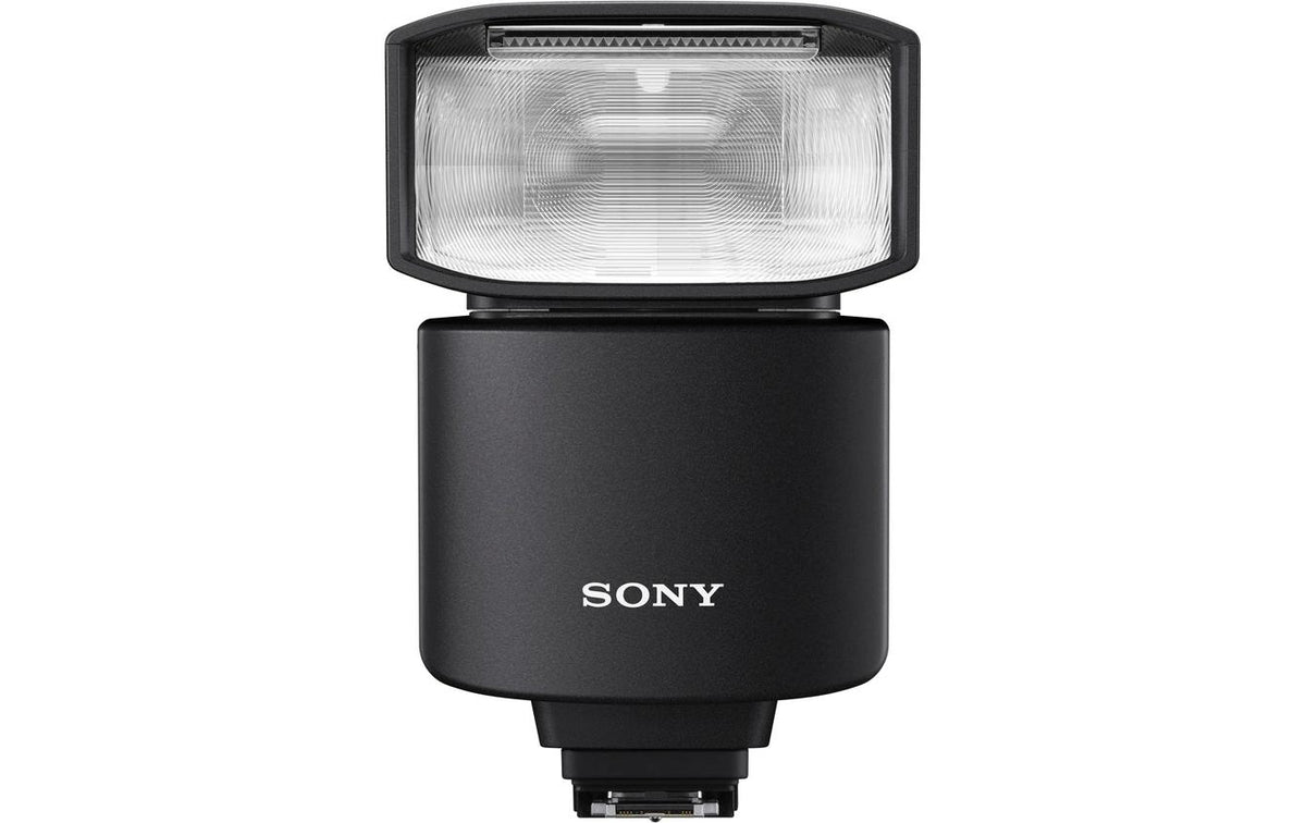 Sony HVL-F46RMA Slave-Blitz – Leitzahl 46 (ISO 100, 35 mm), Funk 2,4 GHz, 14 Kanäle – für Sony – Schwarz