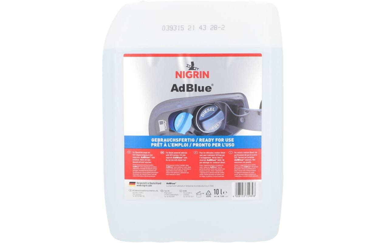 Nigrin AdBlue – für Auto – 10 l – 1 Stk.