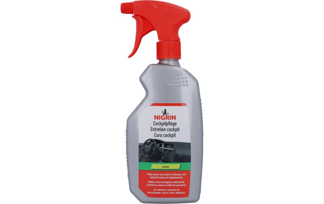 Nigrin Cockpit-Pflege Citrus – für Innenraum – 500 ml