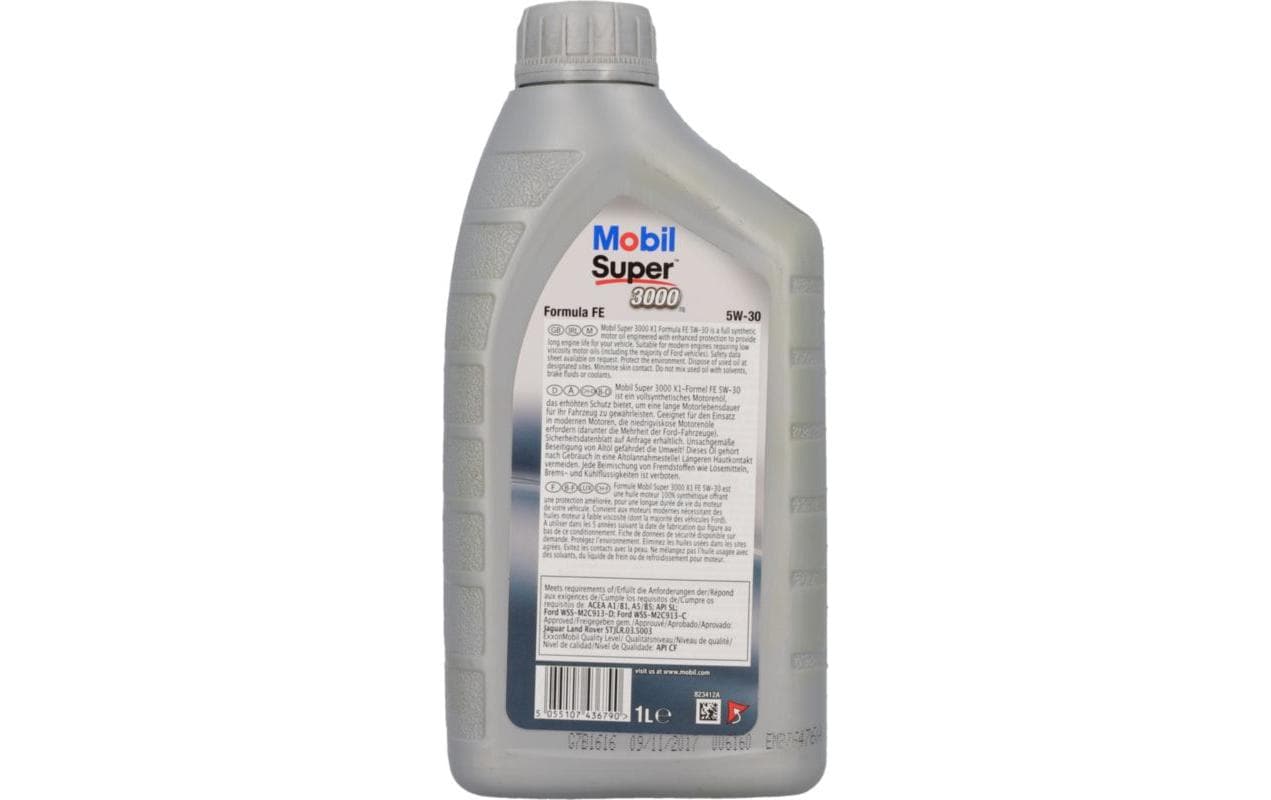 Mobil Super 3000 FE Motoröl SAE 5W-30 – für Personenwagen – 1 l