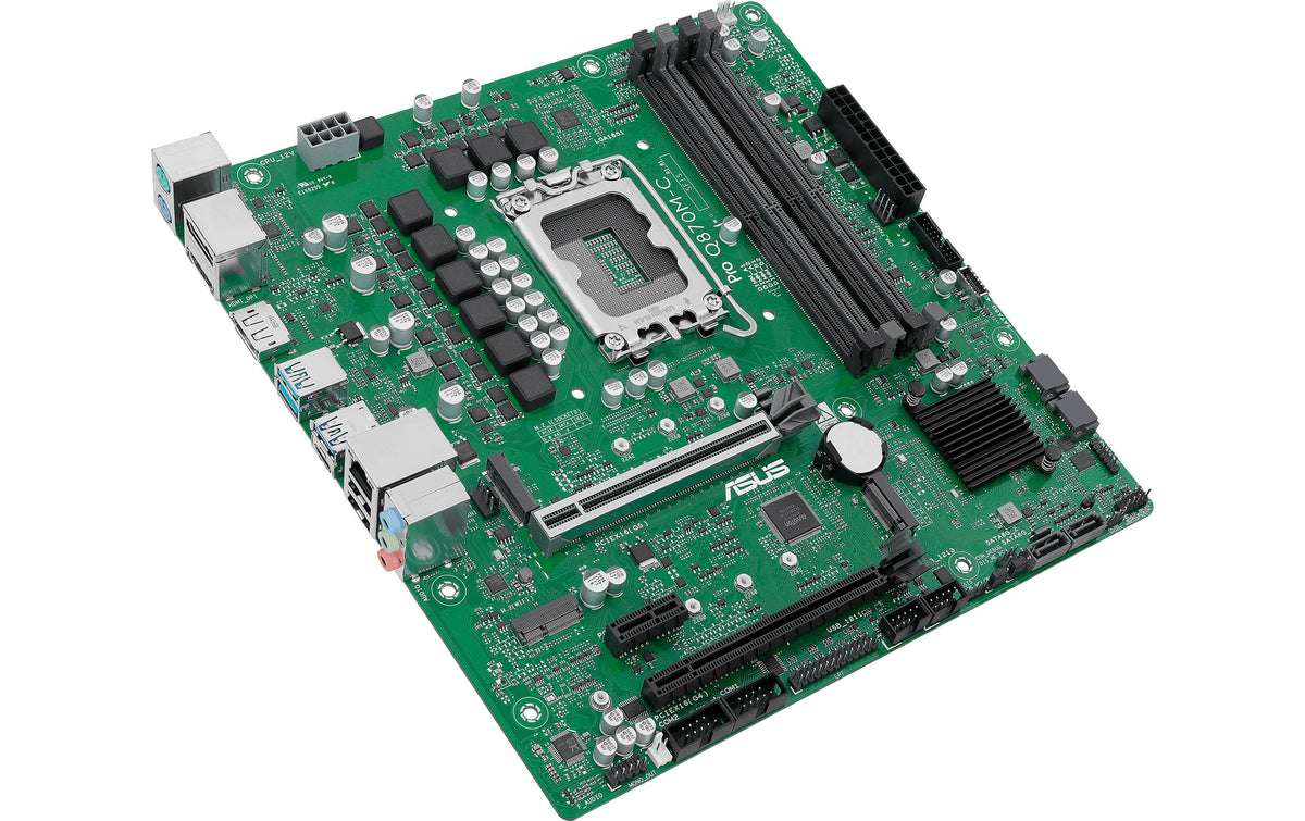ASUS PRO Q870M-C-CSM – Mainboard – LGA 1851, Intel Q870, mATX, DDR5, 4×DIMM, 256 GB