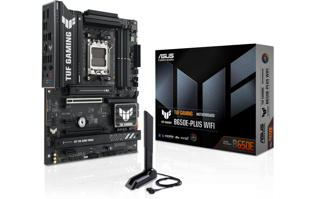 ASUS TUF GAMING B650E-PLUS WIFI – Mainboard – Sockel AM5, AMD B650E, ATX, DDR5