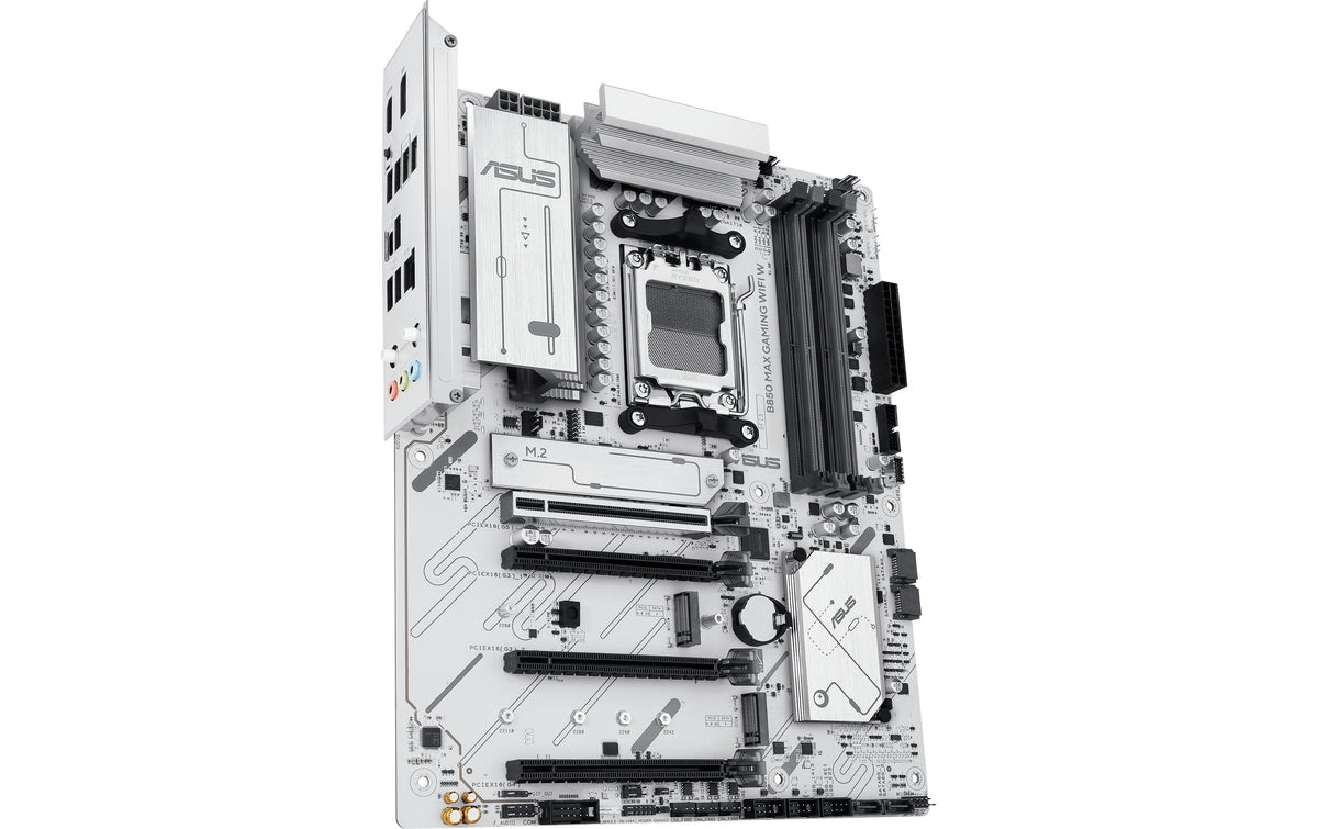 ASUS B850 MAX GAMING WIFI W – Mainboard – Sockel AM5, AMD B850, ATX, DDR5