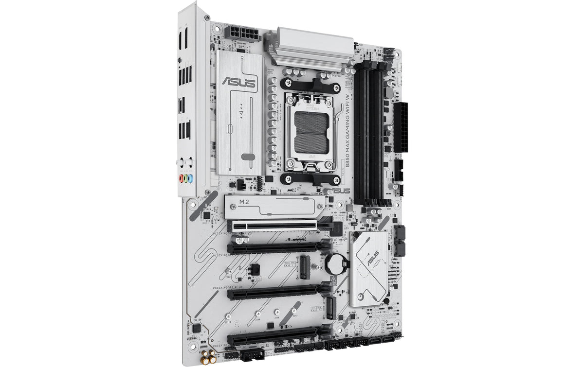 ASUS B850 MAX GAMING WIFI W – Mainboard – Sockel AM5, AMD B850, ATX, DDR5