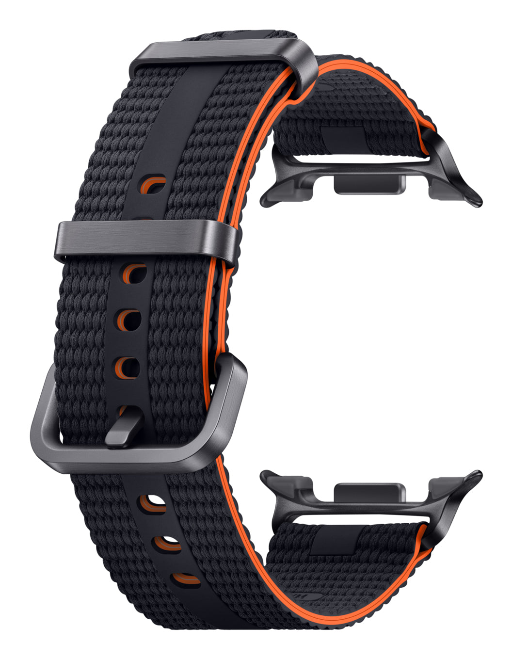 Samsung Athleisure – Armband – für Samsung Watch 8, Dunkelgrau, S/M, Nylon