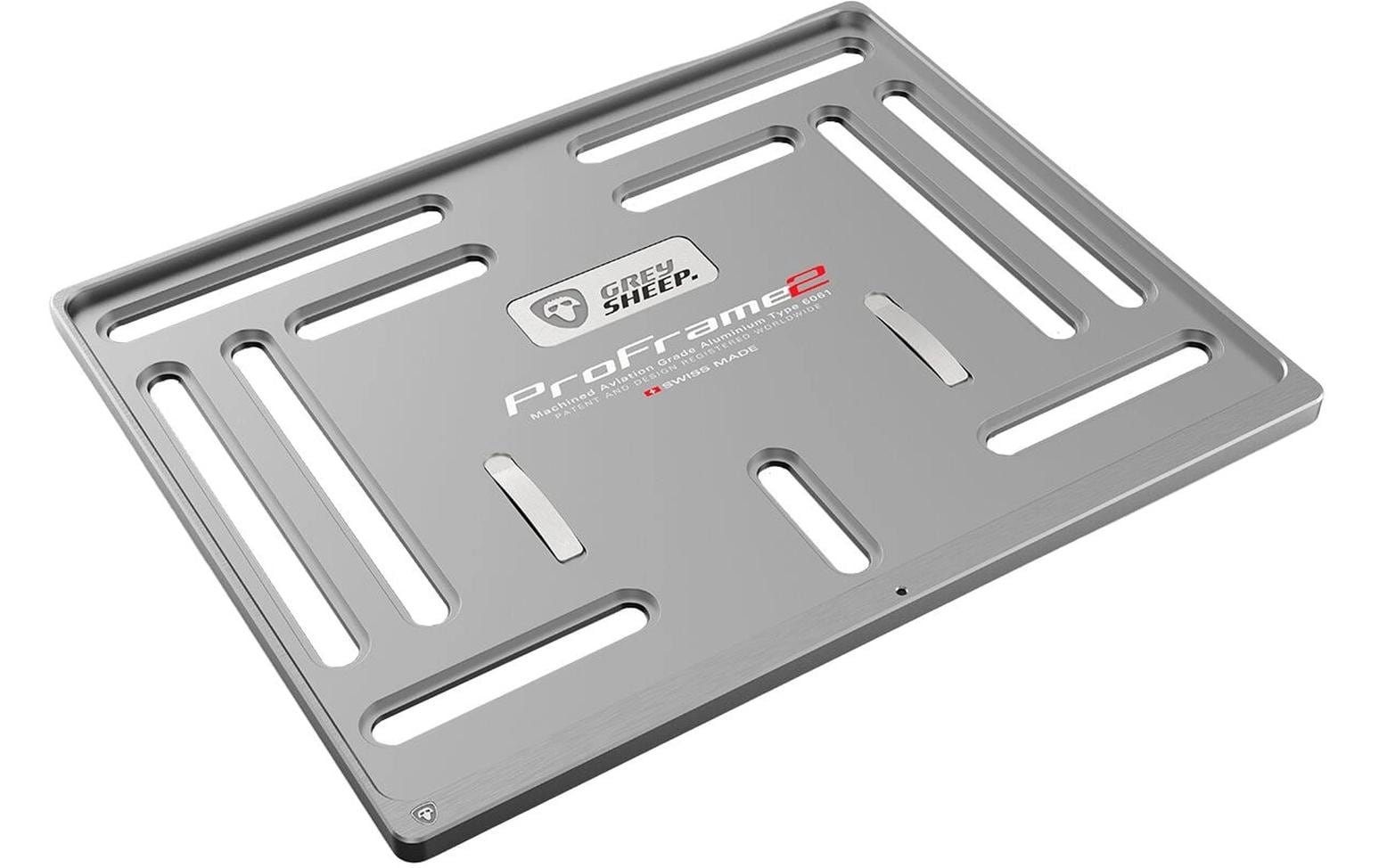 Grey sheep. Grey Sheep Wechselrahmen ProFrame2 Moto – für Motorrad – Wechselsystem – Grau – Aluminium – 18×14 cm