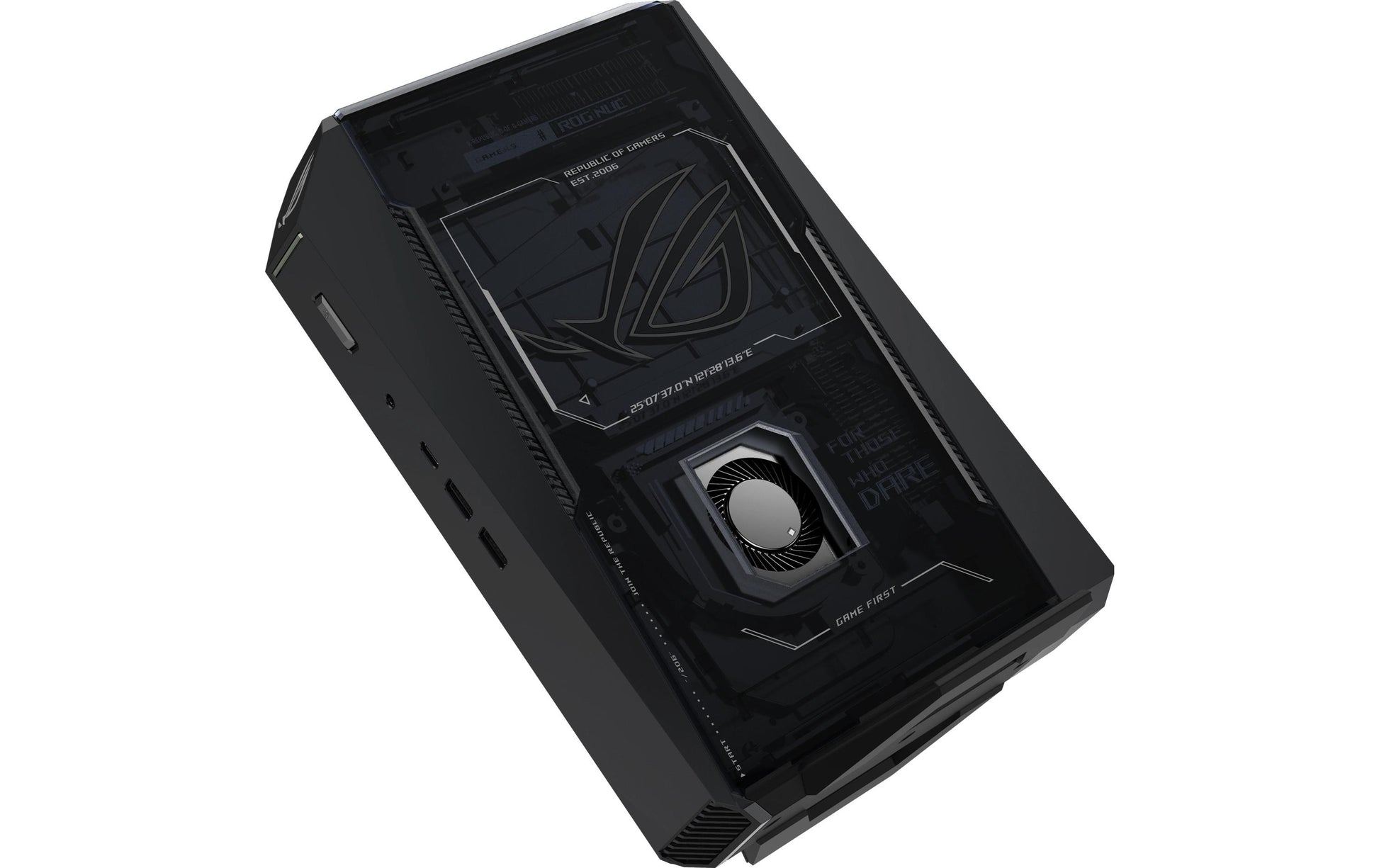 ASUS ROG NUC Micro – Intel Core Ultra 9 275HX, 32 GB RAM, 1 TB SSD, NVIDIA GeForce RTX 5070, Windows 11 Home