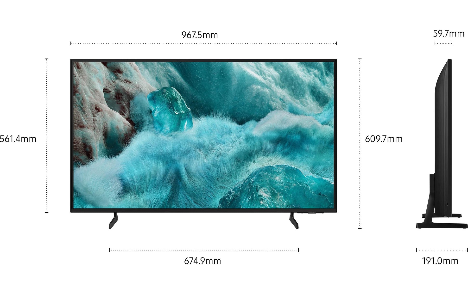 Samsung QE43Q7F AAUXXN – 43" QLED UHD 4K, Tizen (2025)