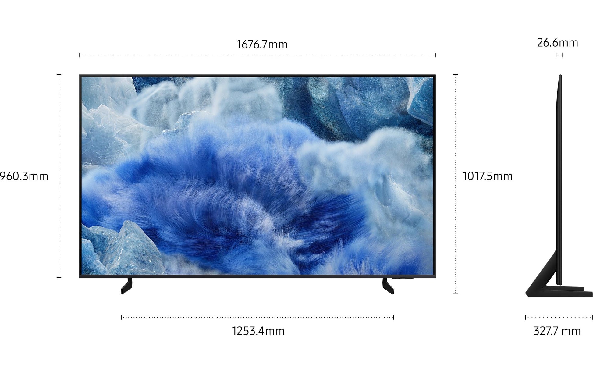 Samsung QE75Q8F AAUXXN – 75" QLED UHD 4K, Tizen (2025)