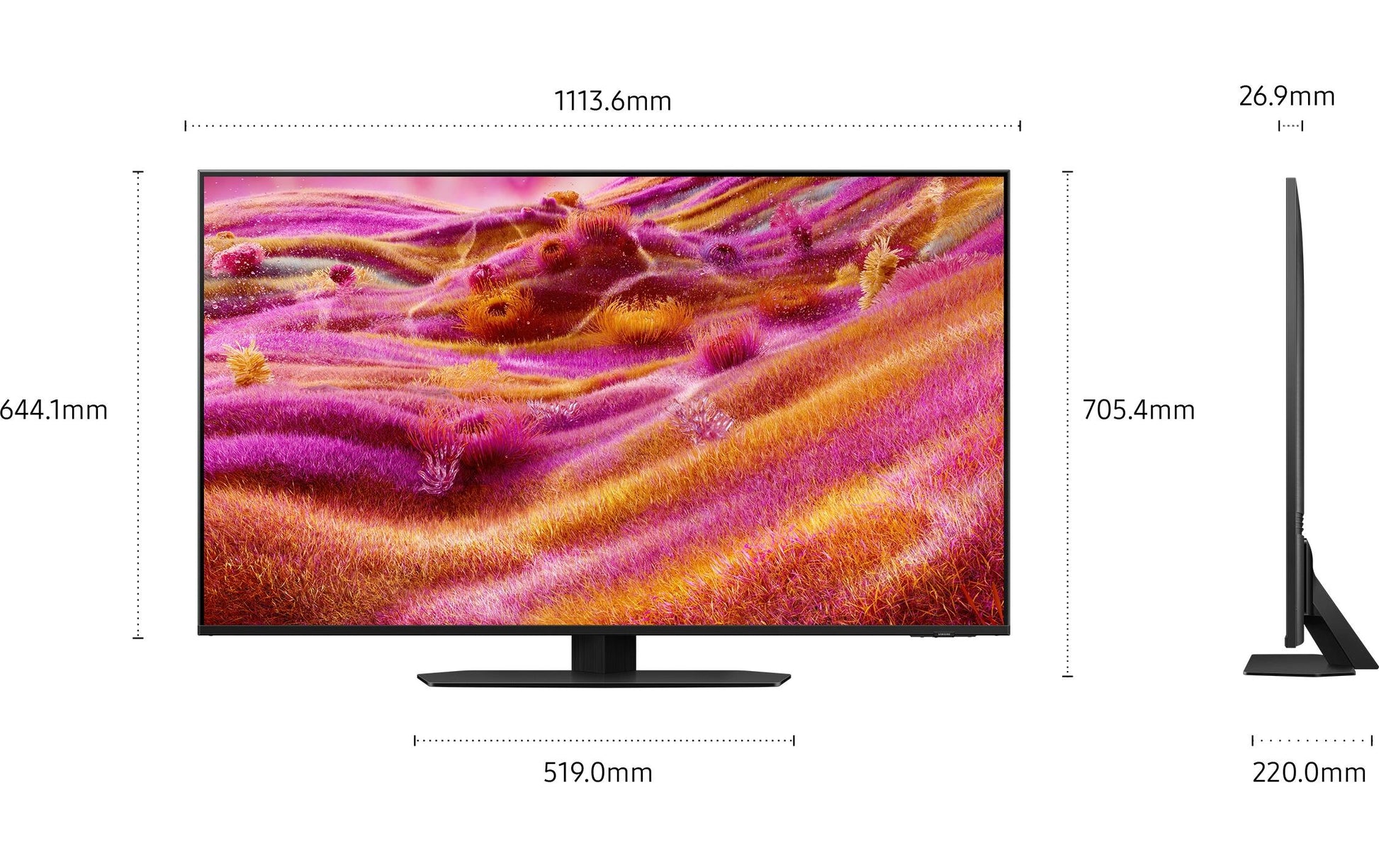 Samsung QN90F QE50QN90FATXXN – 50" Fernseher – 4K UHD – Neo QLED – Tizen – 120 Hz – HDR10+ Adaptive