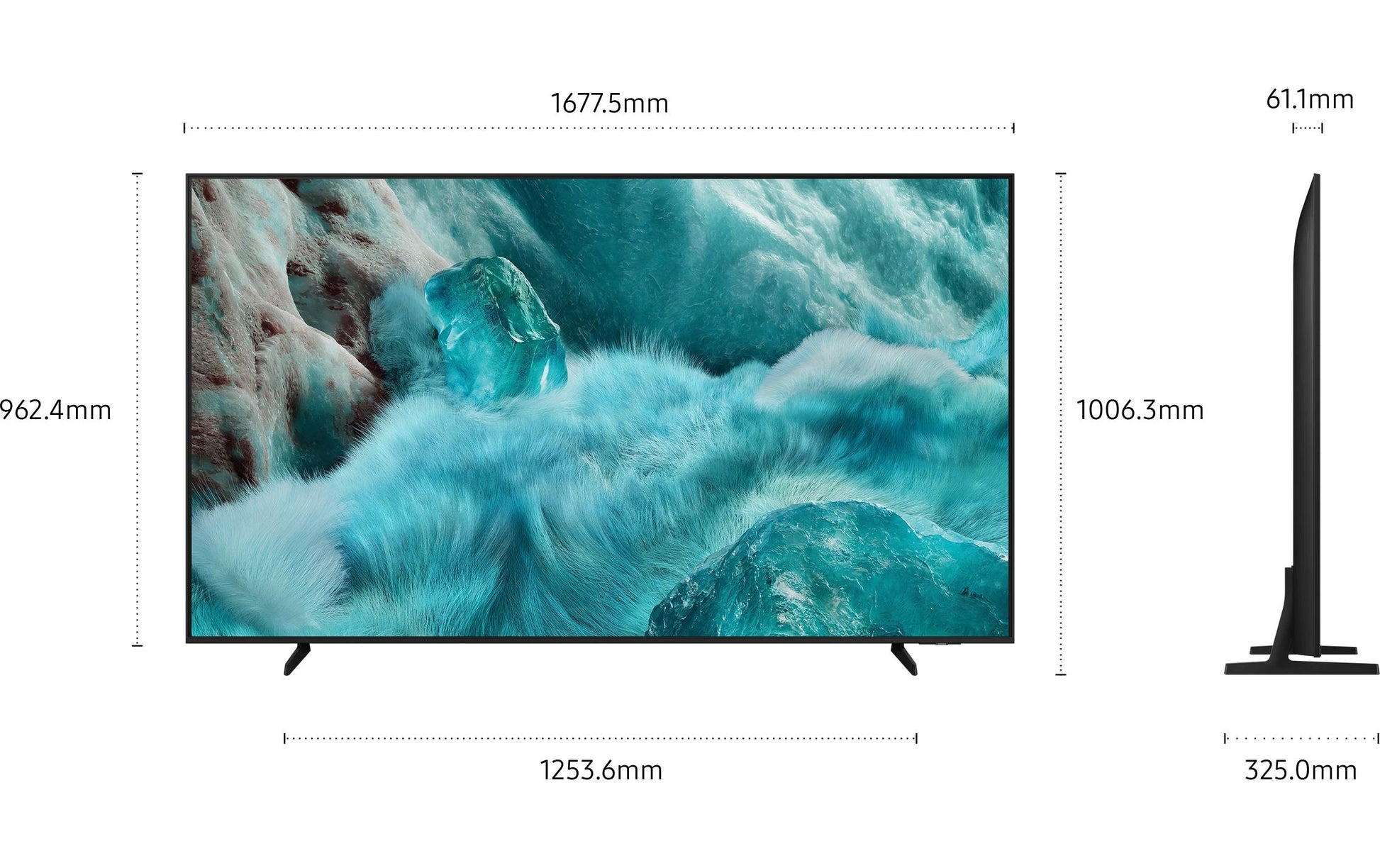 Samsung QE75Q7F – 75" QLED UHD 4K, Tizen, Filmmaker Modus (2025)
