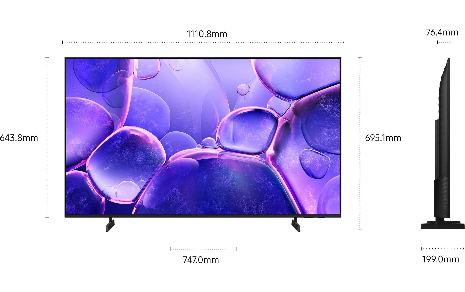 Samsung UE50U8000F UXXN – 50" LED UHD 4K, Tizen (2025)