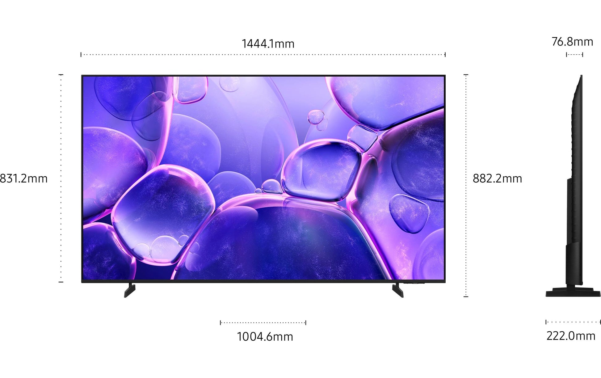 Samsung UE65U8000F – 65" LED UHD 4K, Tizen (2025)
