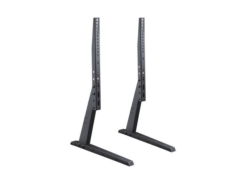 PureMounts Tischständer – 32–65" – VESA 200×200–600×400 – bis 35 kg, Höhenverstellbar – PM-TVS-02, Schwarz