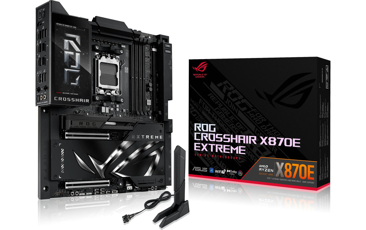 ASUS ROG CROSSHAIR X870E EXTREME – Mainboard – Sockel AM5, AMD X870E, E-ATX, DDR5