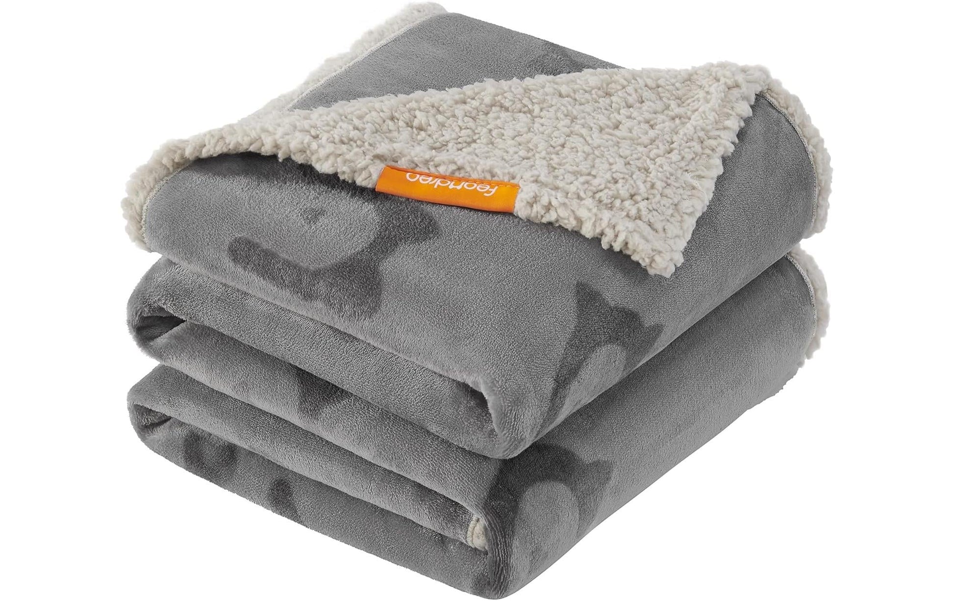 Feandrea Wohndecke – Thermoplastisches Polyurethan (TPU) & Vlies, Grau – 127 × 152 cm