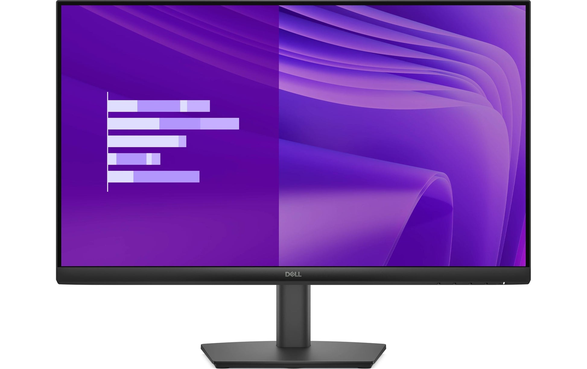 Dell Pro 24 – Monitor, 23,8", 1920 × 1080 (Full HD), IPS, 100 Hz, 250 cd/m², Kensington-Schloss, Schwarz